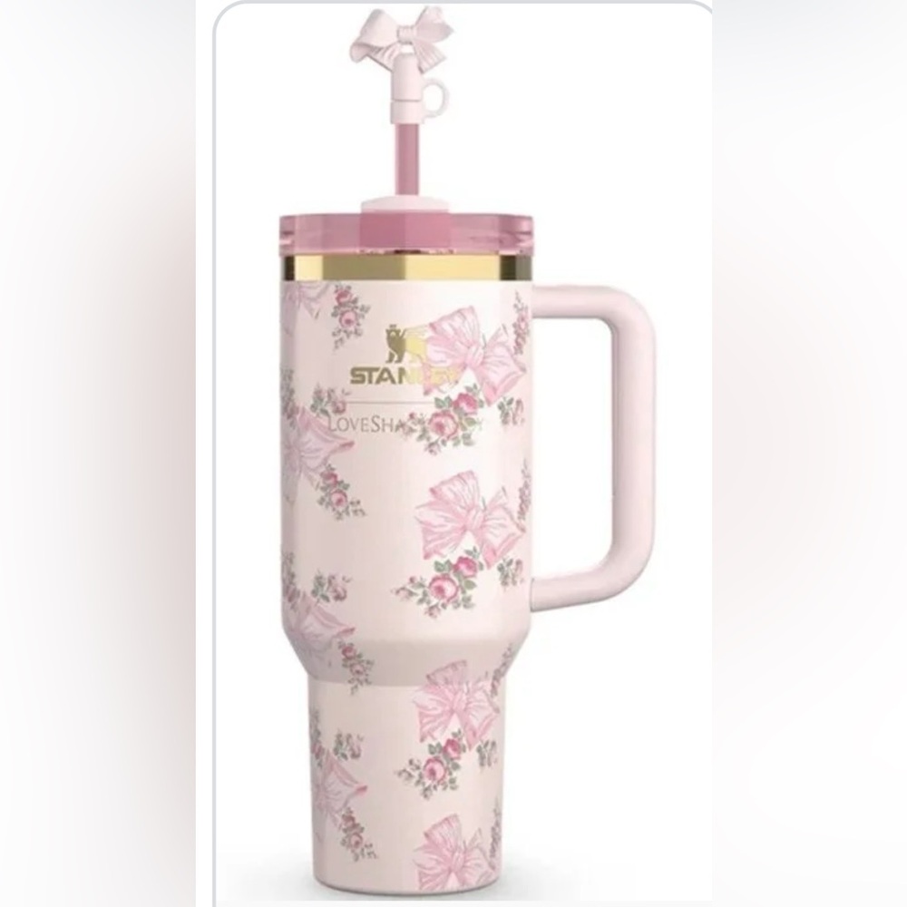 Stanley X loveshack fancy pink bow floral